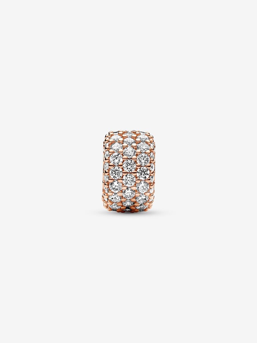 Sparkling Pavé Triple-row Charm