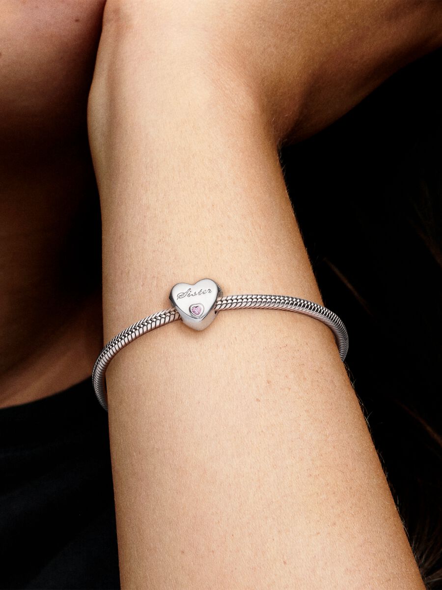 Sister Heart Charm