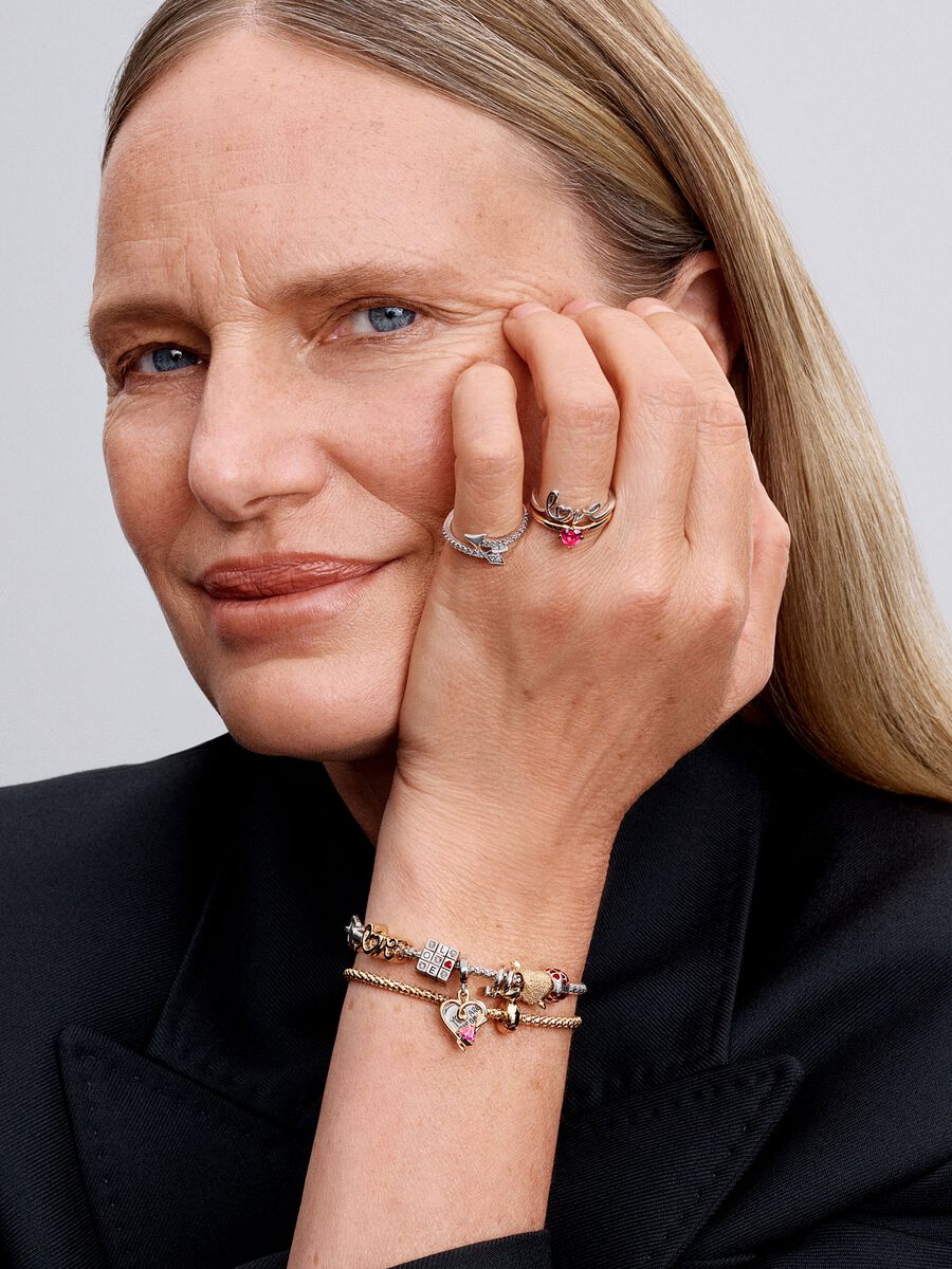 Studded Clasp & Chain Bracelet