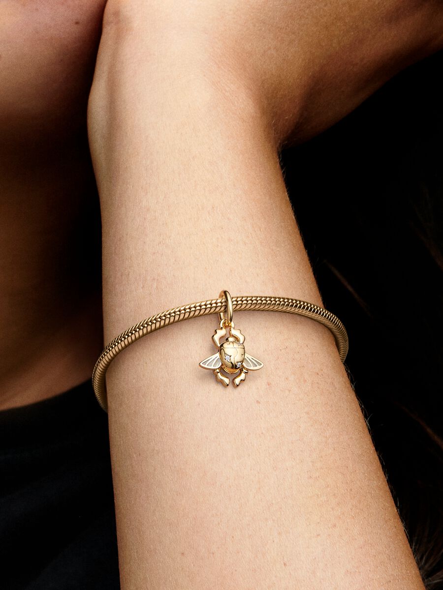 Disney Aladdin Scarab Beetle Dangle Charm
14k gold plating