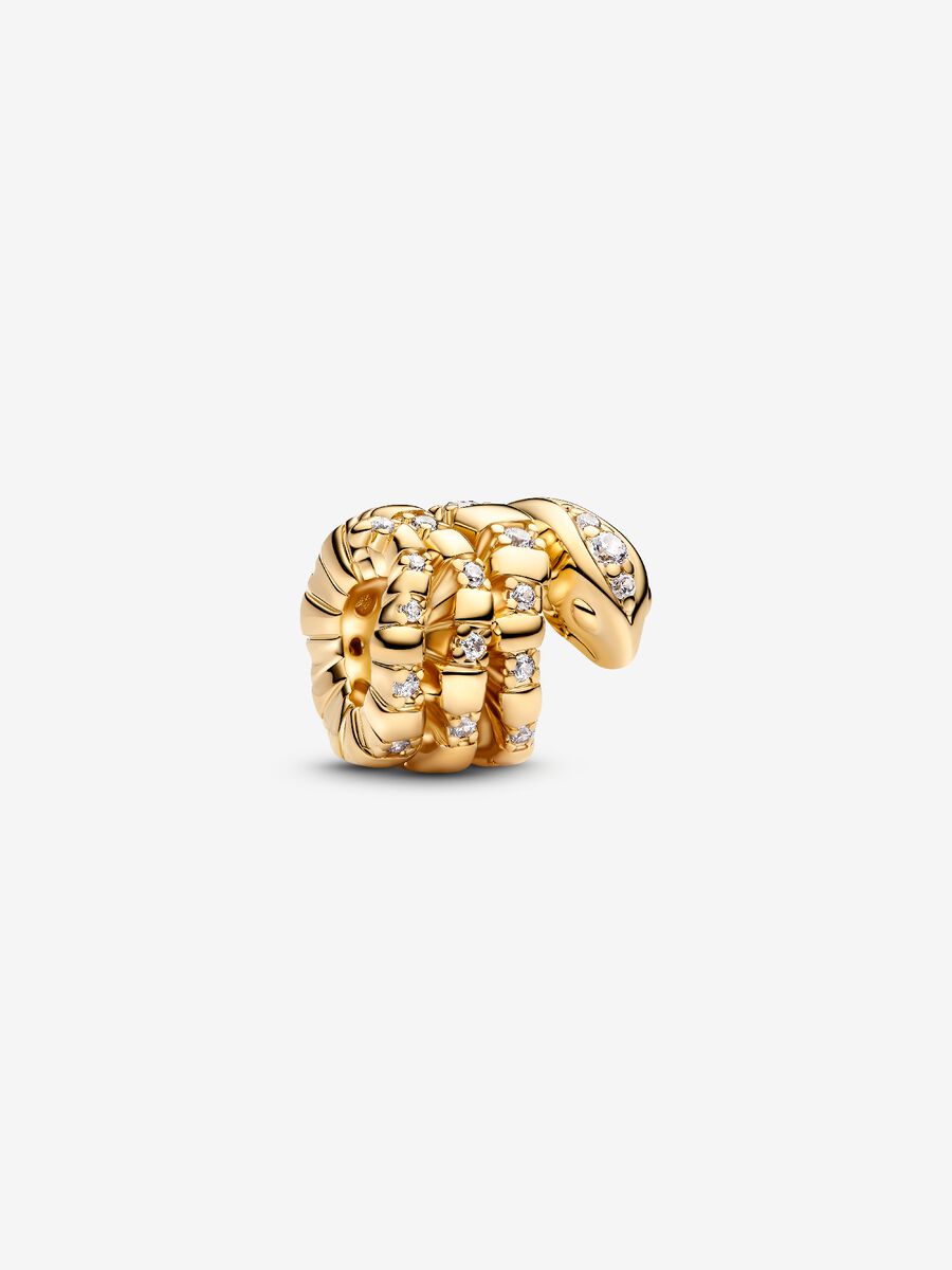 Curled Snake Charm