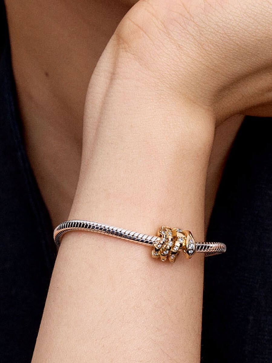 Curled Snake Charm