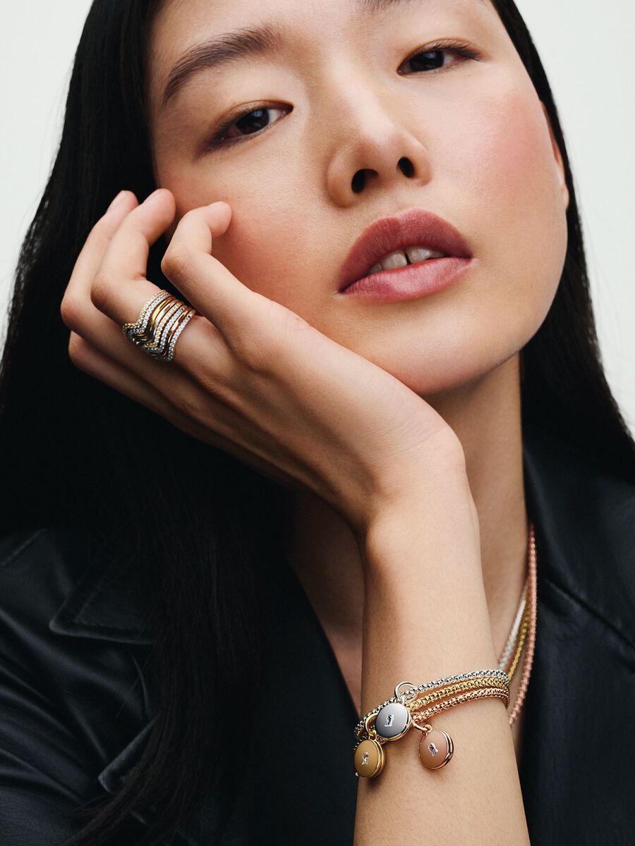Sparkling Wave Ring