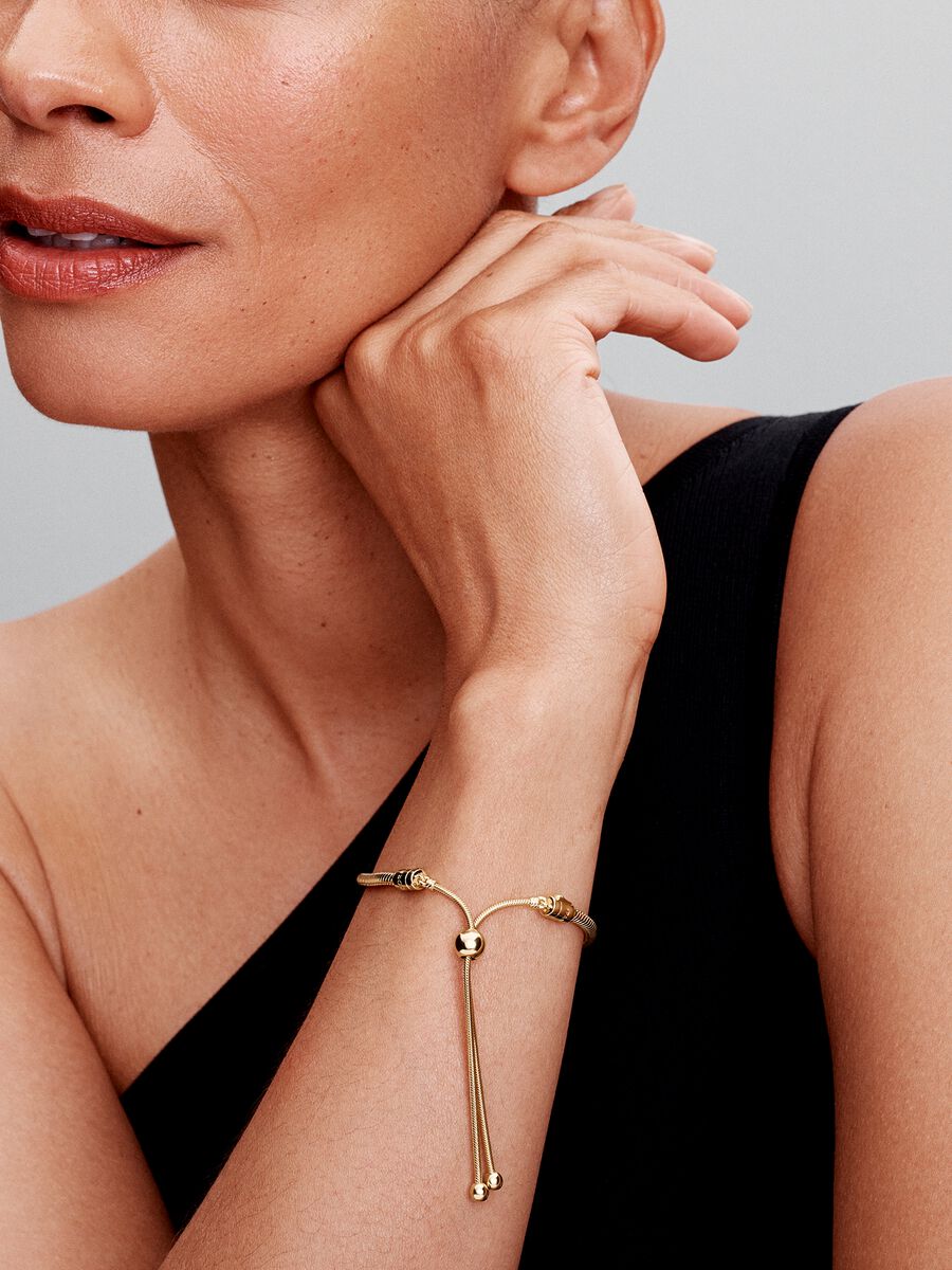 Snake Chain Slider Bracelet