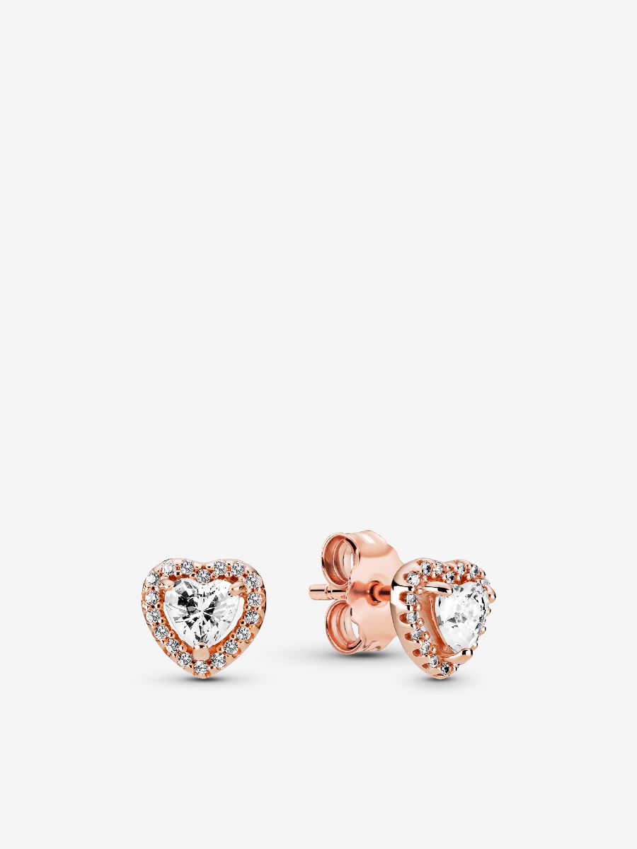 Elevated Heart Necklace & Earrings Set