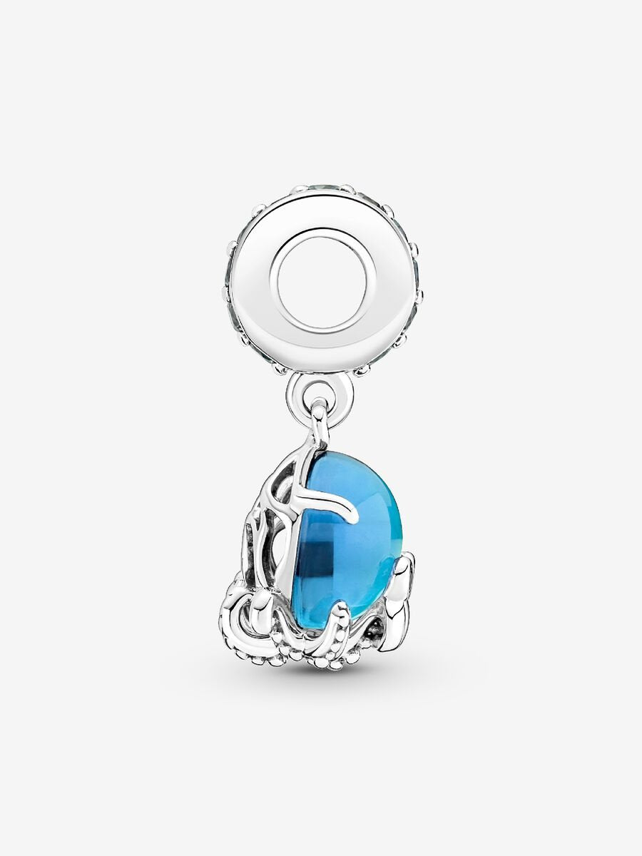 Murano Glass Cute Octopus Dangle Charm
Sterling silver