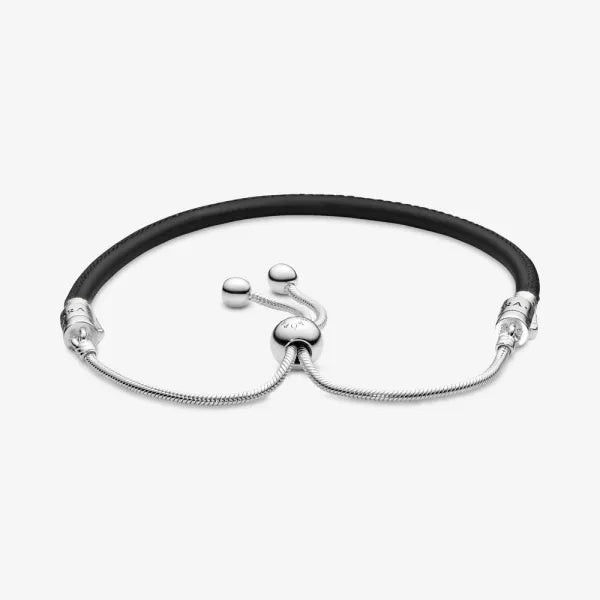 Pandora Moments Sliding Leather Bracelet