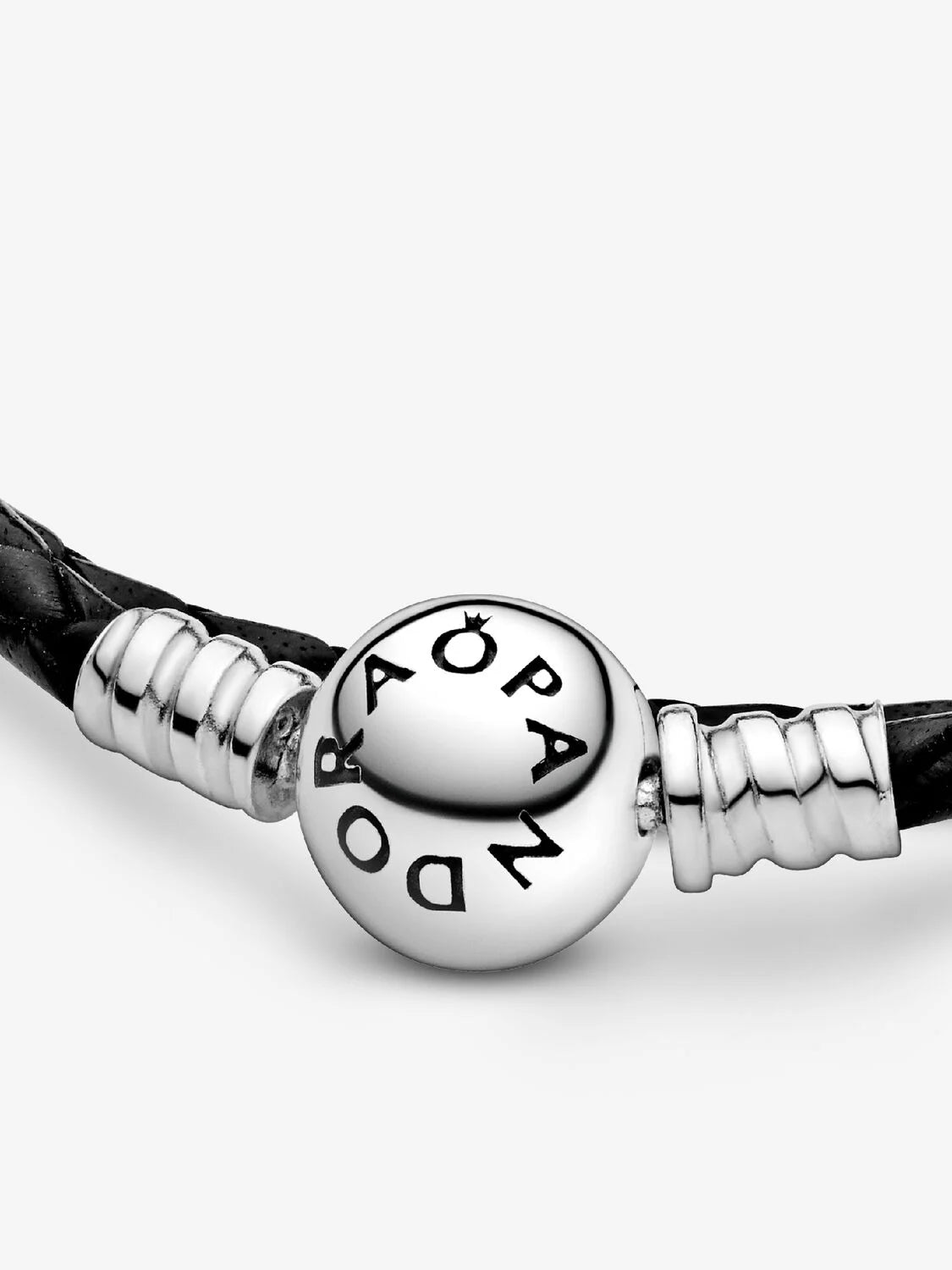 Double Black Leather Bracelet