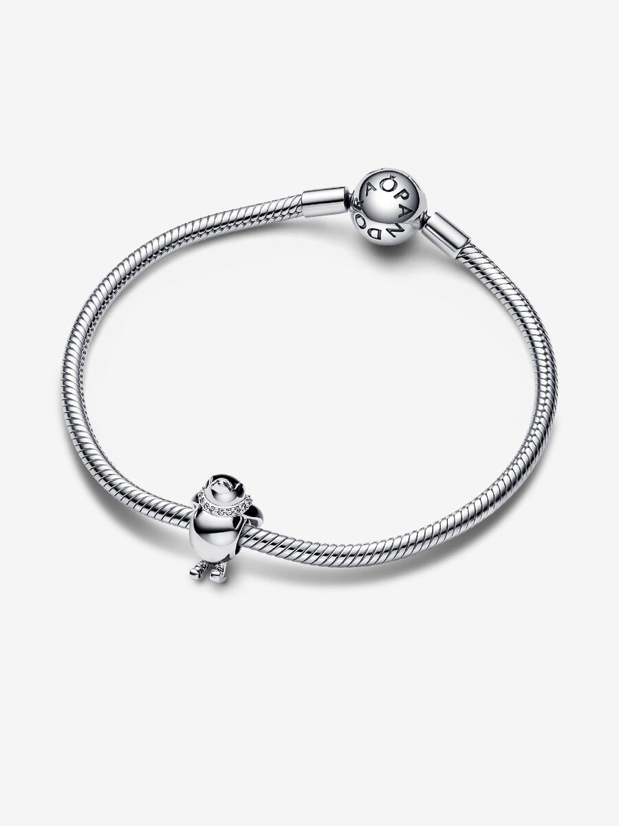 Skiing Penguin Charm