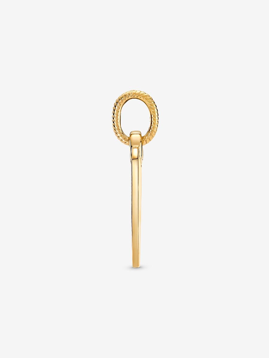 Engravable Rectangle Tag Pendant
14k gold plating