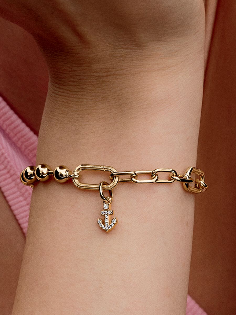 Pandora ME Anchor Mini Dangle Charm
14k gold plating