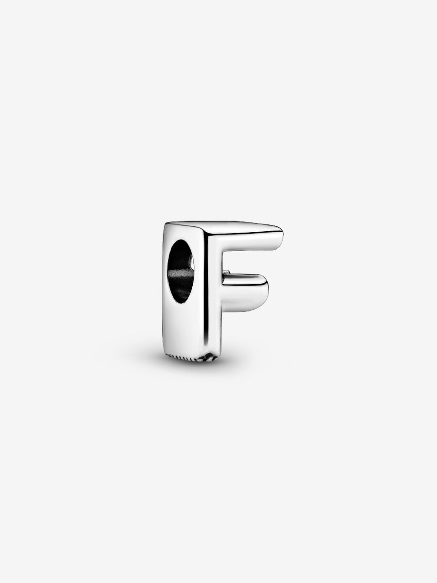 Letter F Alphabet Charm
