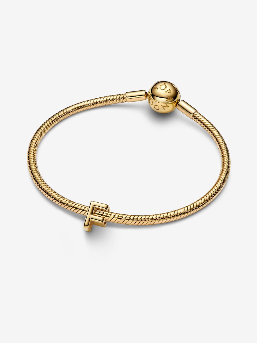 Letter F Alphabet Charm
14k gold plating