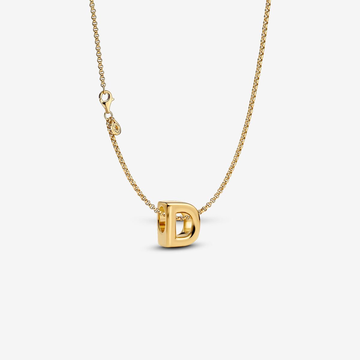 Letter D Alphabet Charm
14k gold plating