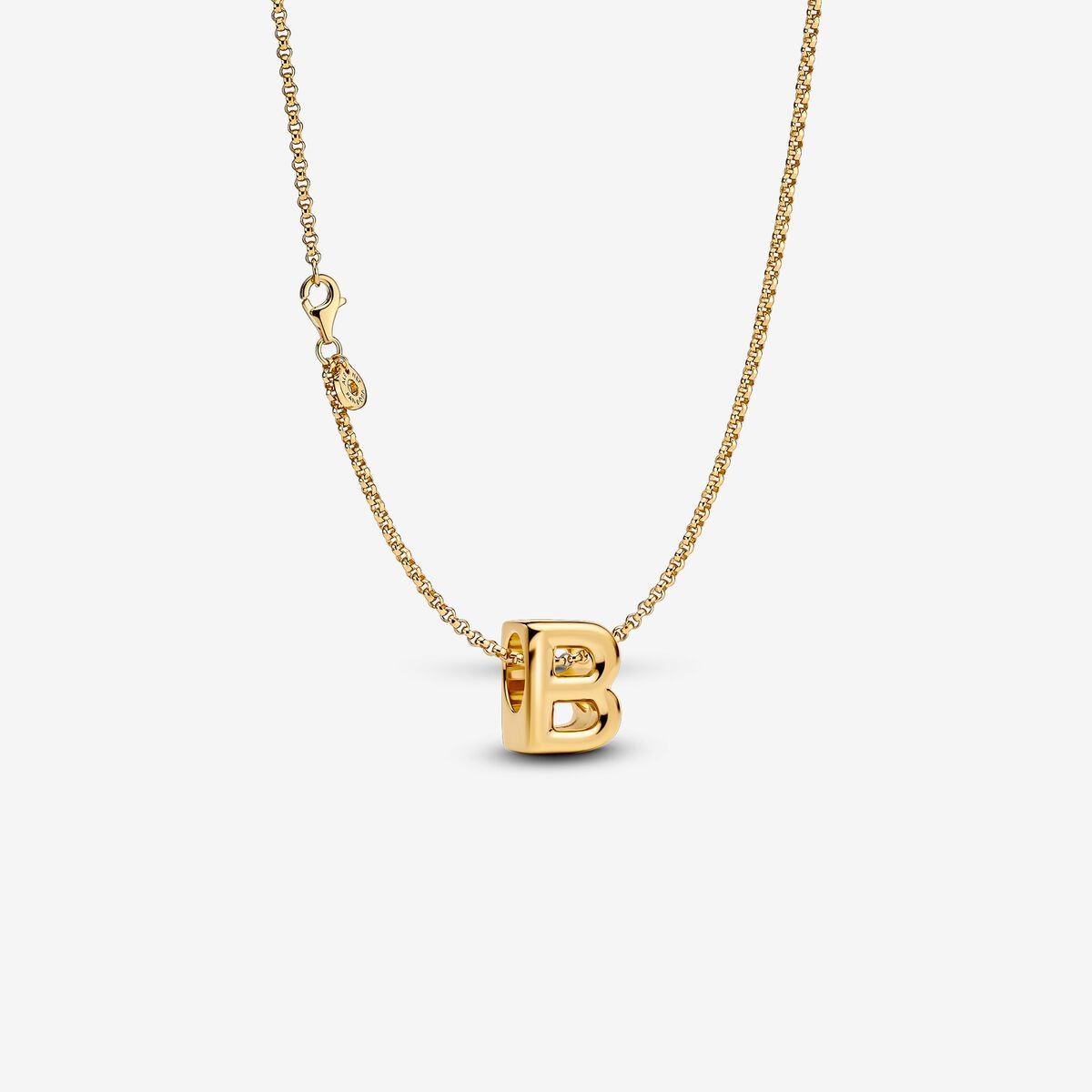 Letter B Alphabet Charm
14k gold plating
