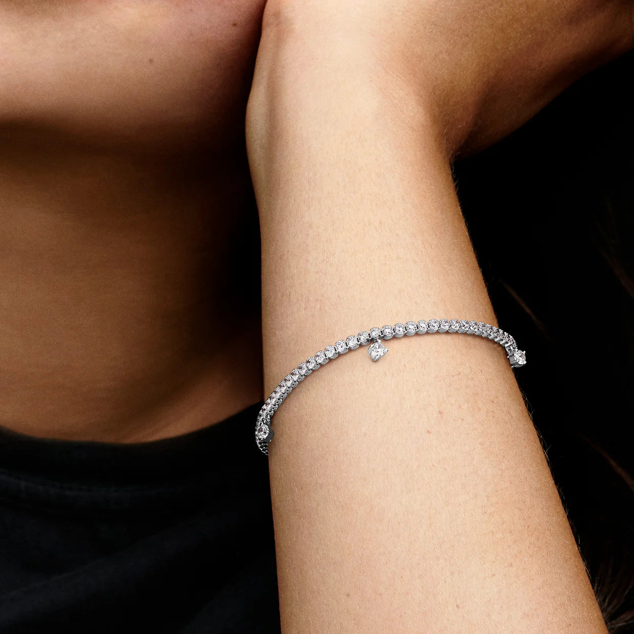 Sparkling Drops Tennis Bracelet