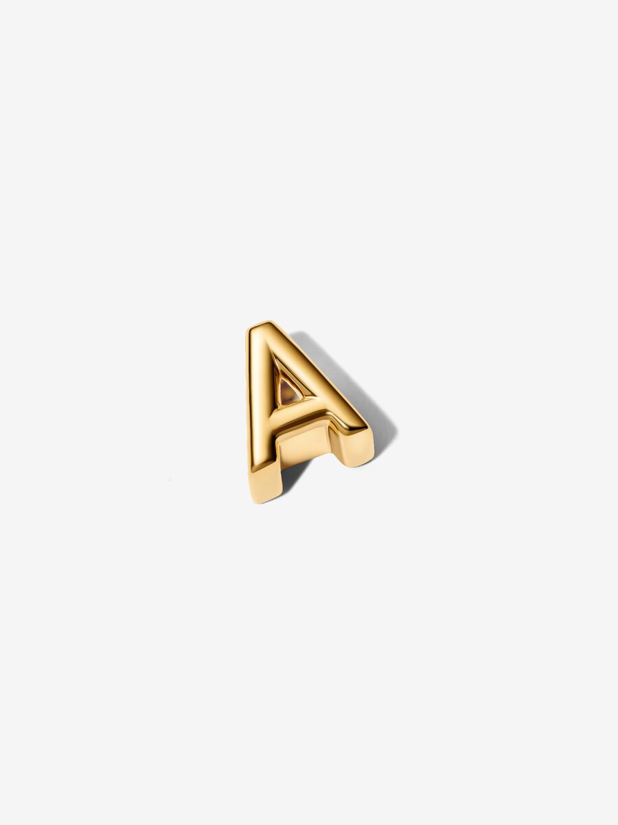 Letter A Alphabet Charm
14k gold plating