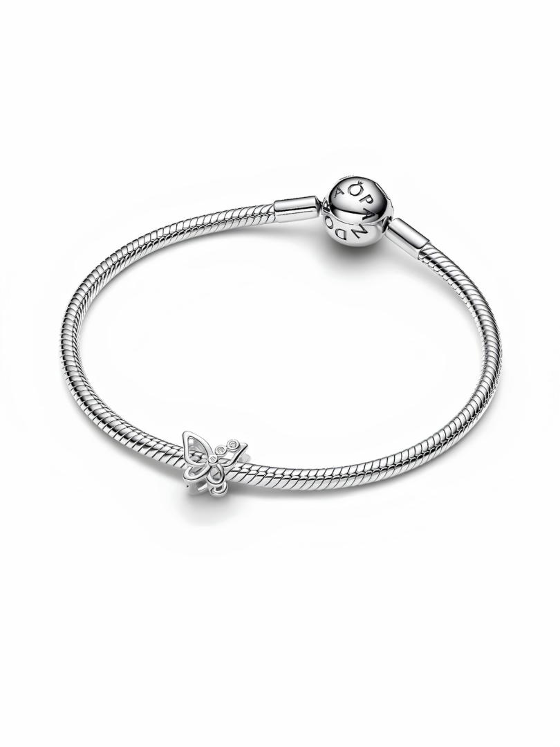 Butterfly Openwork Charm
