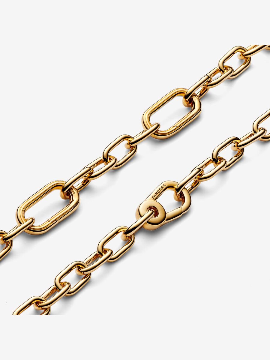 Pandora ME Small-Link Chain Bracelet
14k gold plating