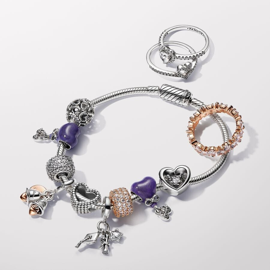 Graduation Triple Dangle Charm