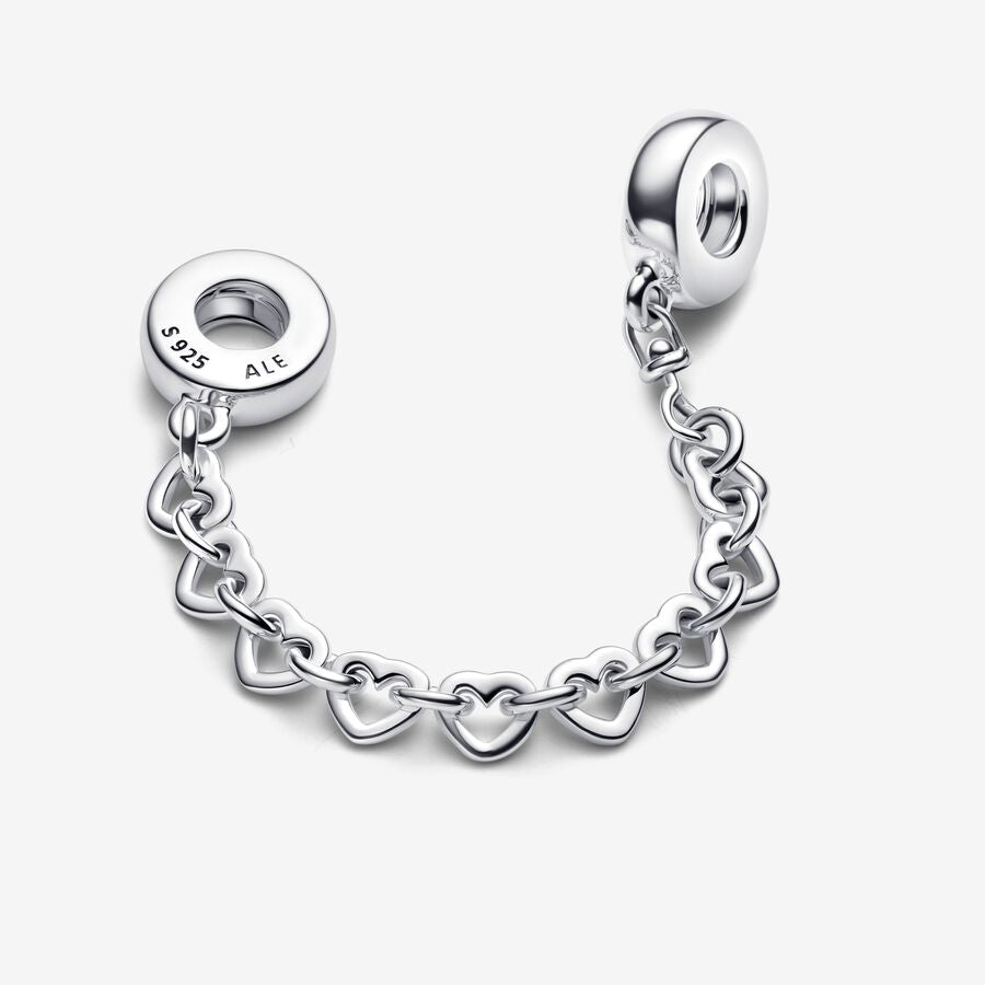 Linked Hearts Safety Chain