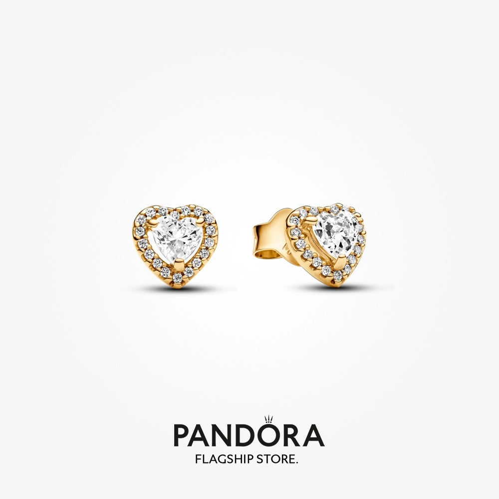 Pandora Sparkling Elevated Heart Necklace Gift Set - 45CM