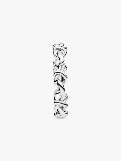 Knotted Hearts Ring