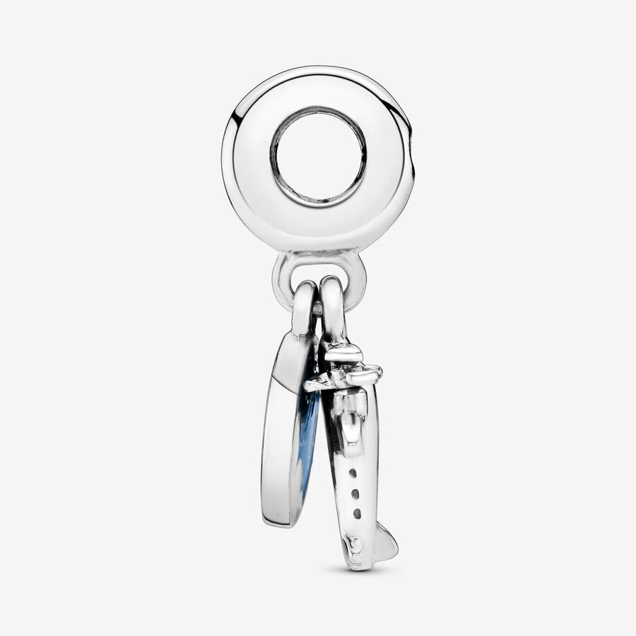 Propeller Plane Dangle Charm