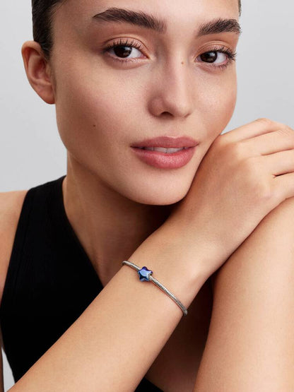 Blue Star Charm