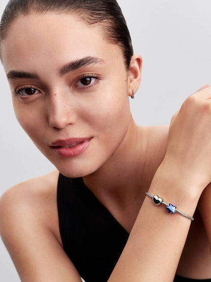 Blue Star Charm