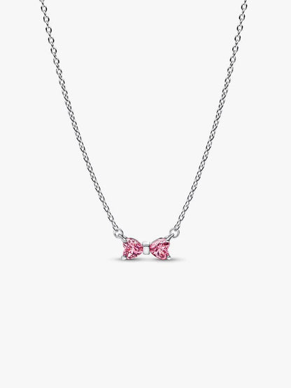 Sparkling Pink Bow Jewelry Gift Set