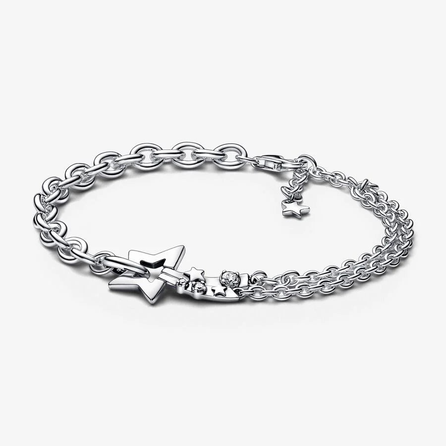 Shooting Star Double Chain Bracelet