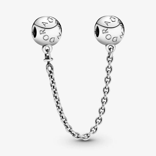 Silver safety chain