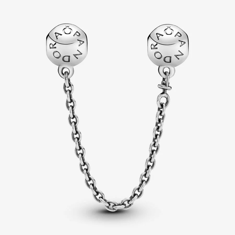 Silver safety chain