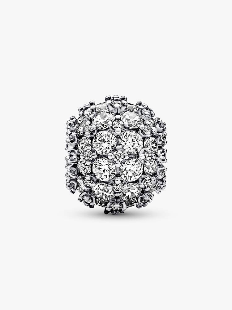 Sparkling Pavé Round Charm