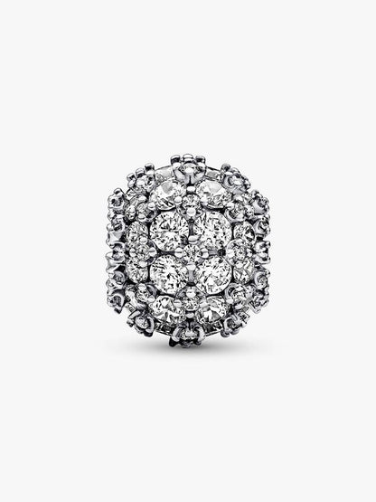 Sparkling Pavé Round Charm