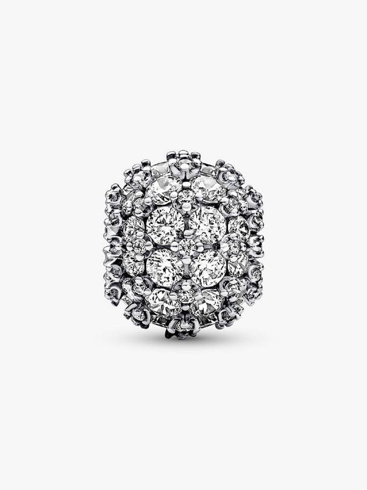 Sparkling Pavé Round Charm