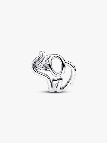 Openwork Elephant Charm