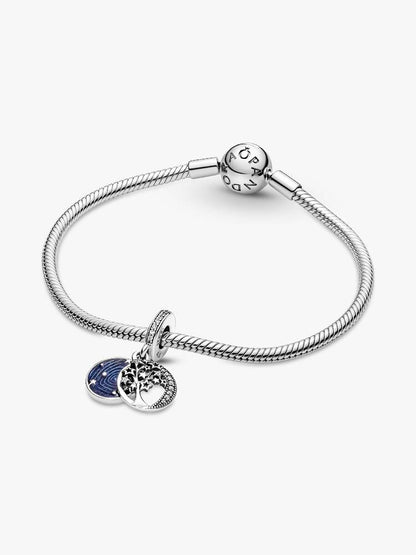 Double Dangle Tree & Galaxy Moon Charm