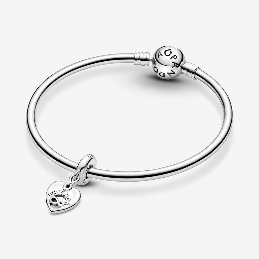Friends Forever Heart Dangle Charm