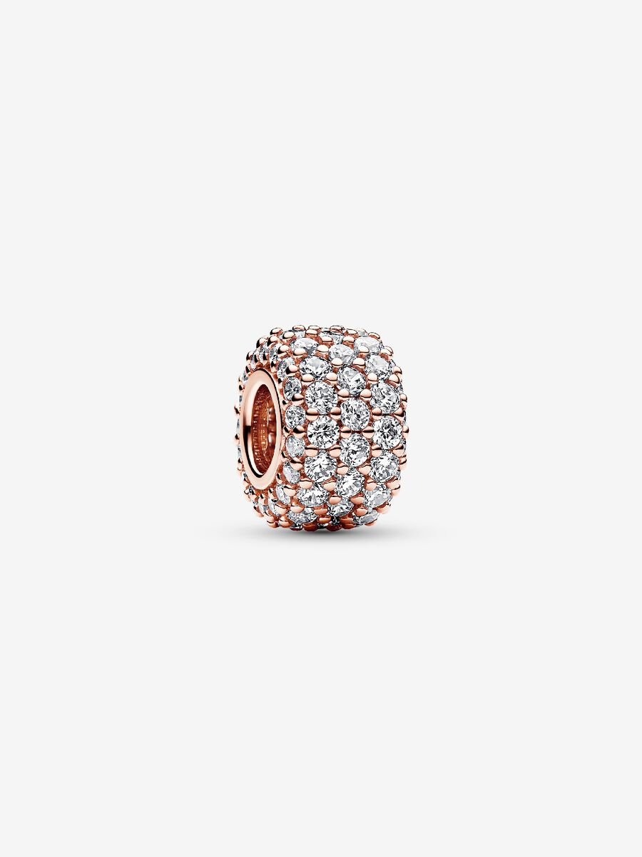 Sparkling Pavé Triple-row Charm