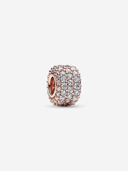 Sparkling Pavé Triple-row Charm