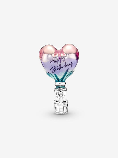 Happy Birthday Hot Air Balloon Charm