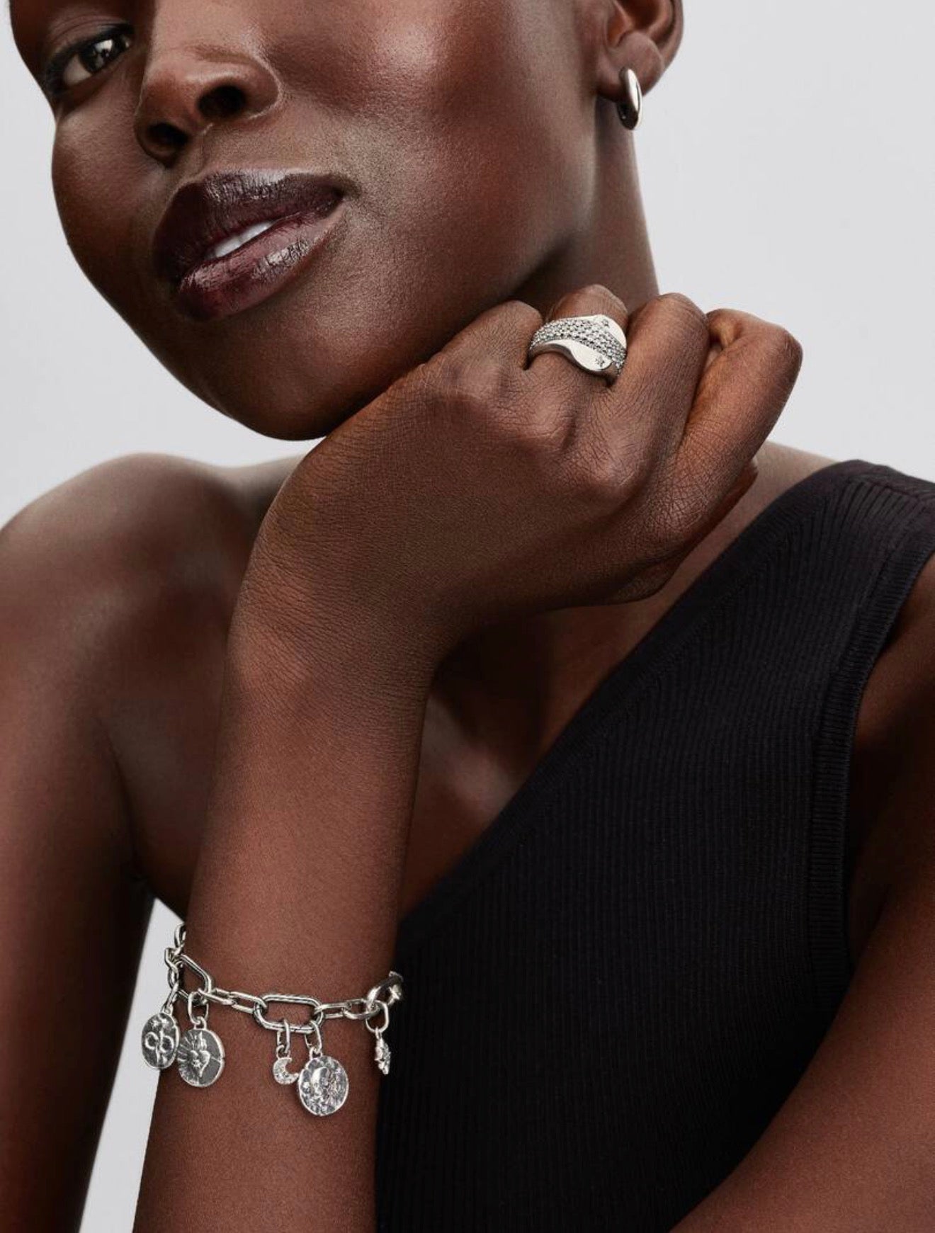 Heart Medallion Charm