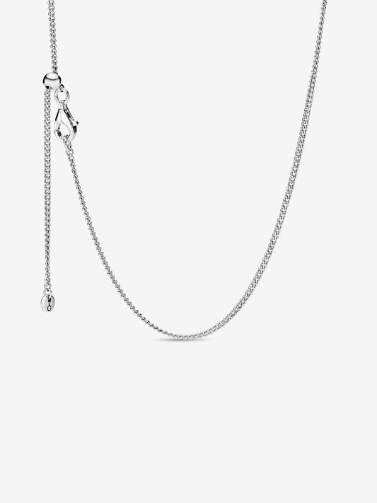 Curb Chain Necklace
Sterling silver