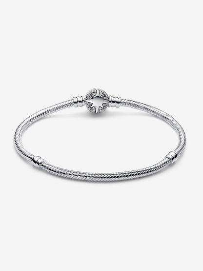 North Star Clasp Snake Chain Bracelet