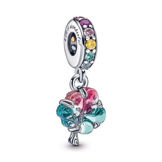 Togetherness Tree Murano Glass Dangle Charm