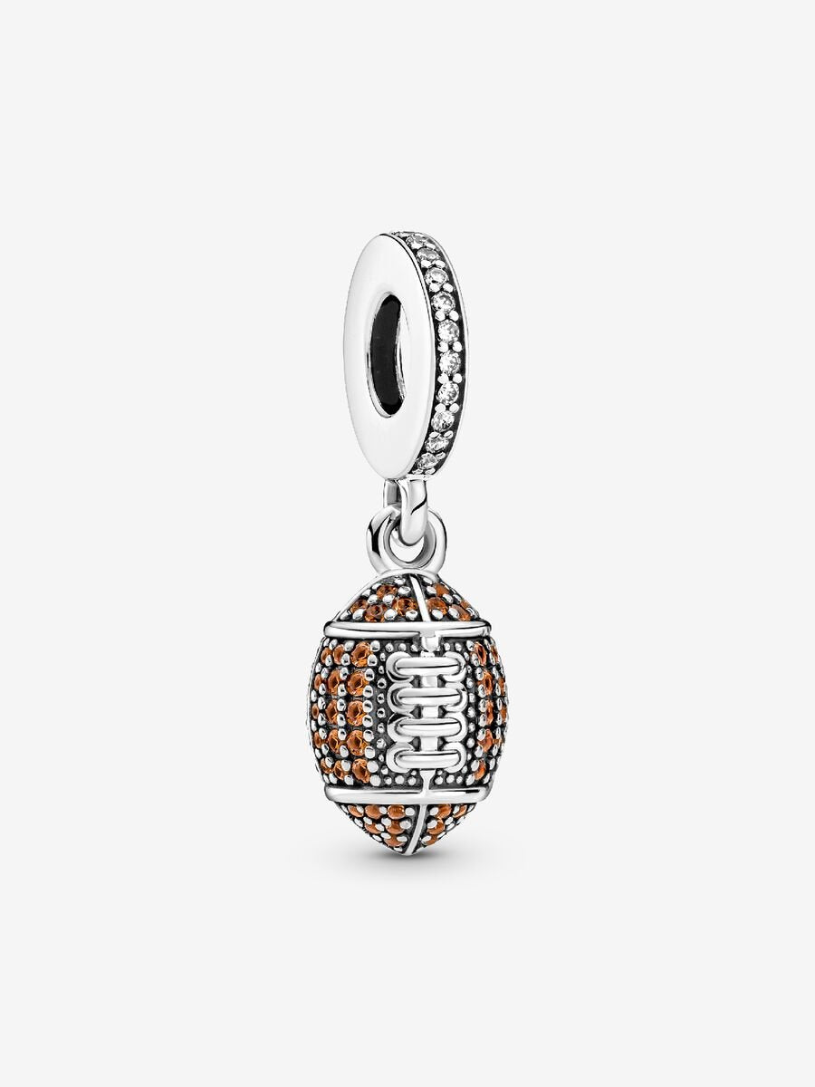 American Football Dangle Charm