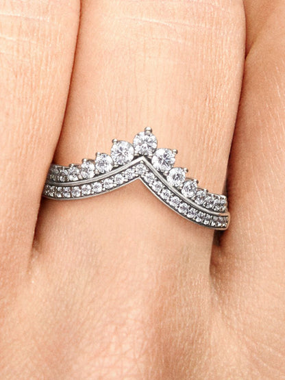 Princess Wishbone Ring