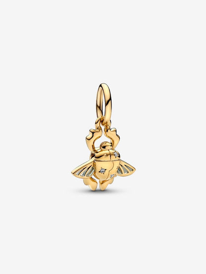 Disney Aladdin Scarab Beetle Dangle Charm
14k gold plating